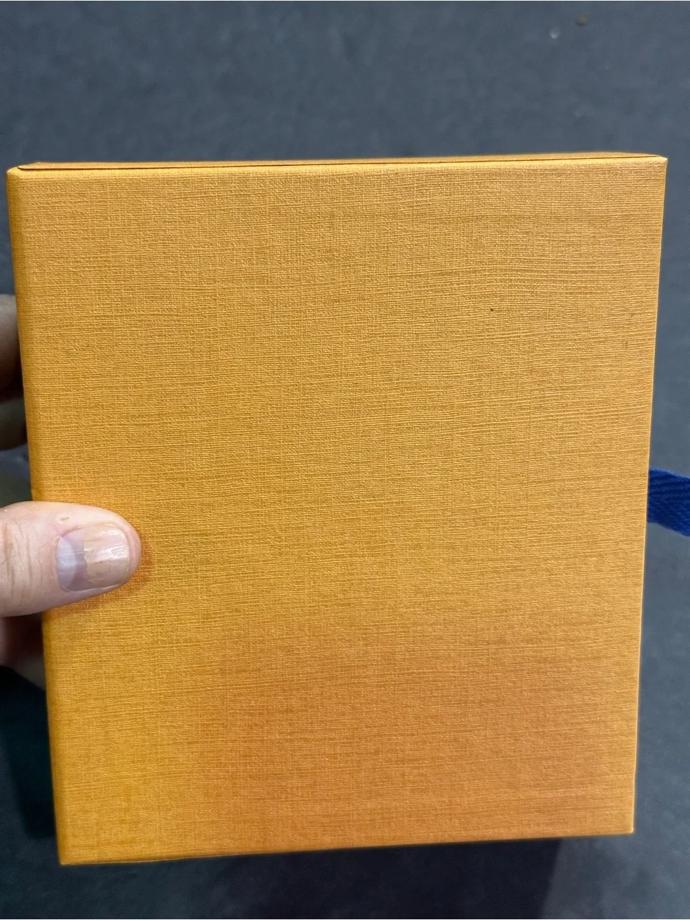 Louis Vuitton Orange Box with Blue Pull-Tab